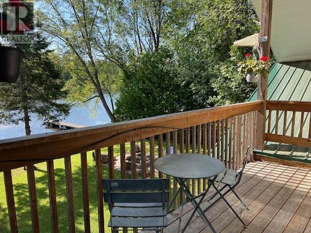 22B Champagne Avenue, St. Charles, ON - Outdoor With Deck Patio Veranda With Exterior