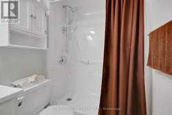 Main Bath with walk in shower stall -