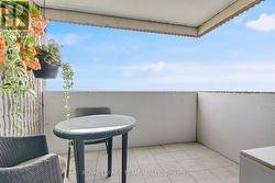 Balcony facing North -