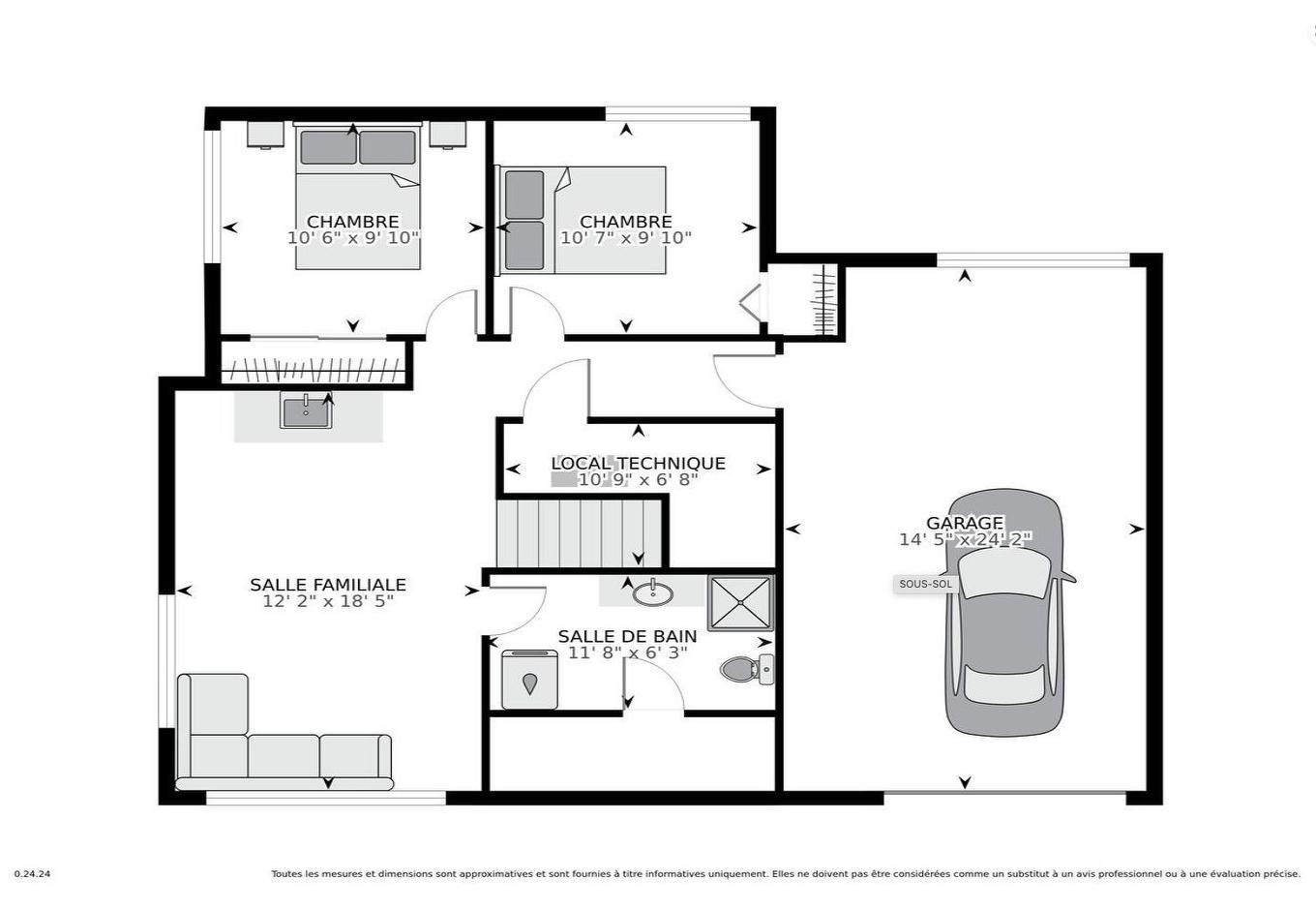 Drawing (sketch) - 6535 Rue Poitou, Brossard, QC - Other
