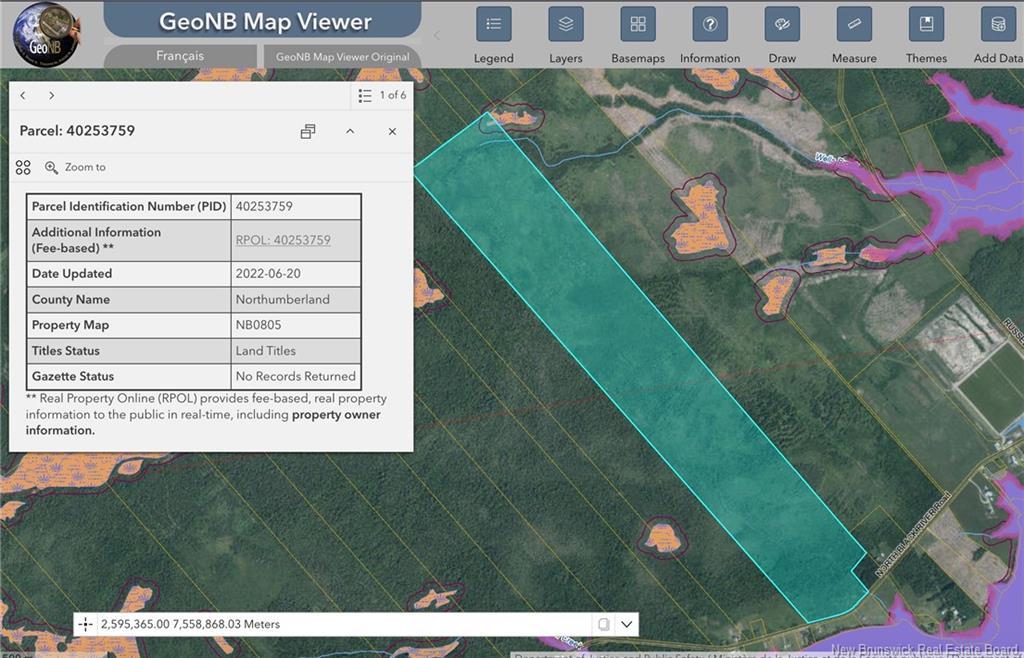 Lot N Black River Rd, Black River Bridge, NB