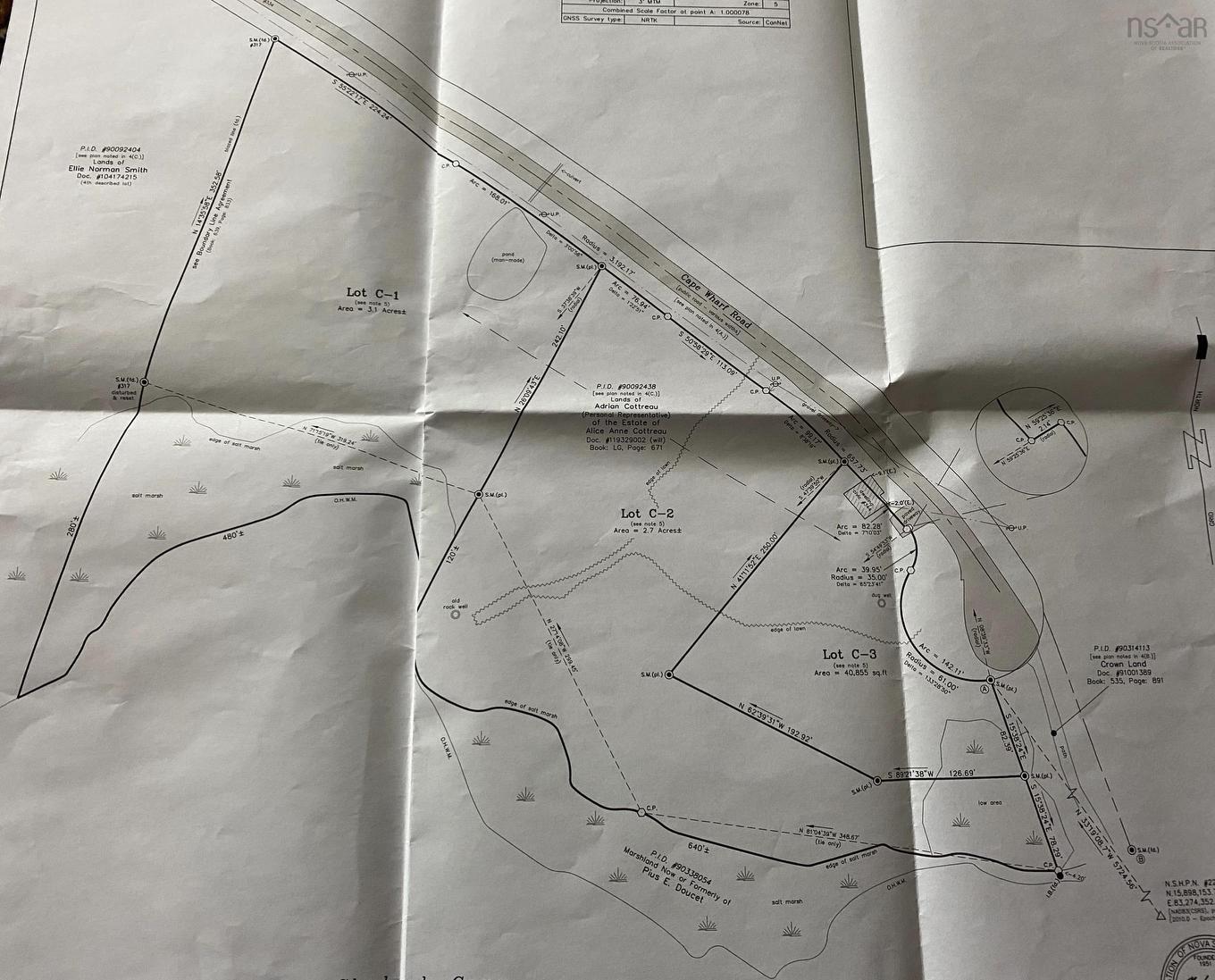 Lot "C-1" Cape Wharf Road, Upper Wedgeport, NS