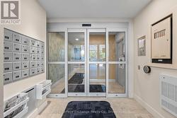 Front door mail delivery -