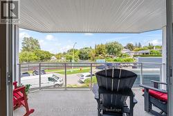 Spacious, covered deck -