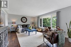 Pleasing neutral palette & laminate flooring -