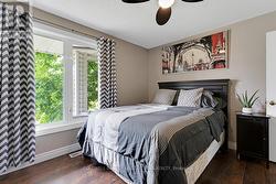 Second bedroom has two closets and large window -