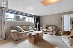 Wall of windows create airy, bright space -