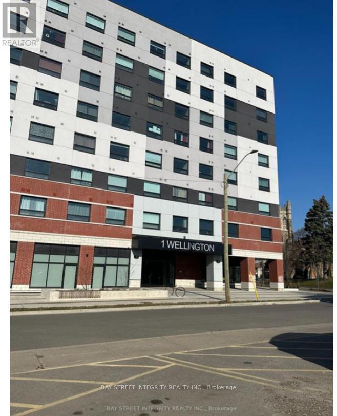 Unit 811 - 1 Wellington St. Street, Brantford, ON - Outdoor With Facade