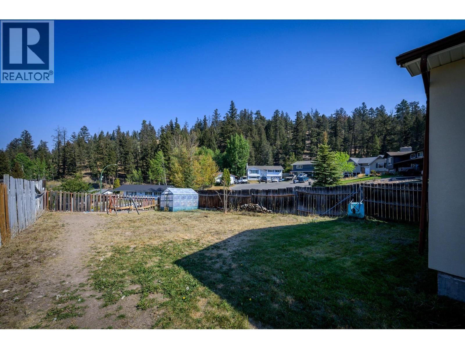 397 Basalt Drive, Logan Lake, BC - Outdoor With Backyard