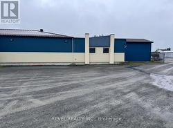 Side (facing parking lot) -