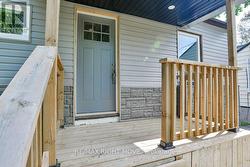 Porch measures 4'6\" x 9'6\". -