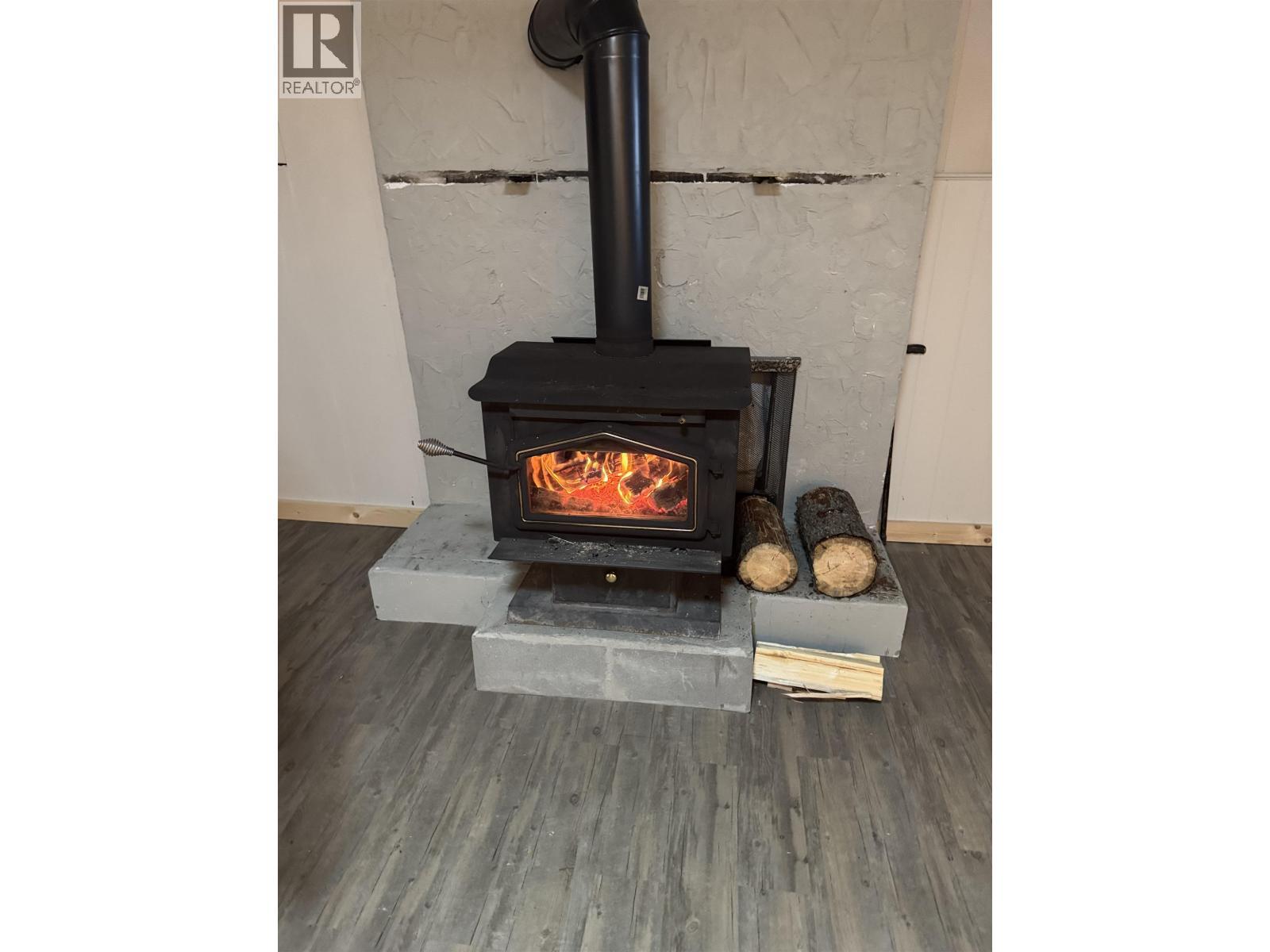 231 Centennial Drive, Mackenzie, BC - Indoor With Fireplace