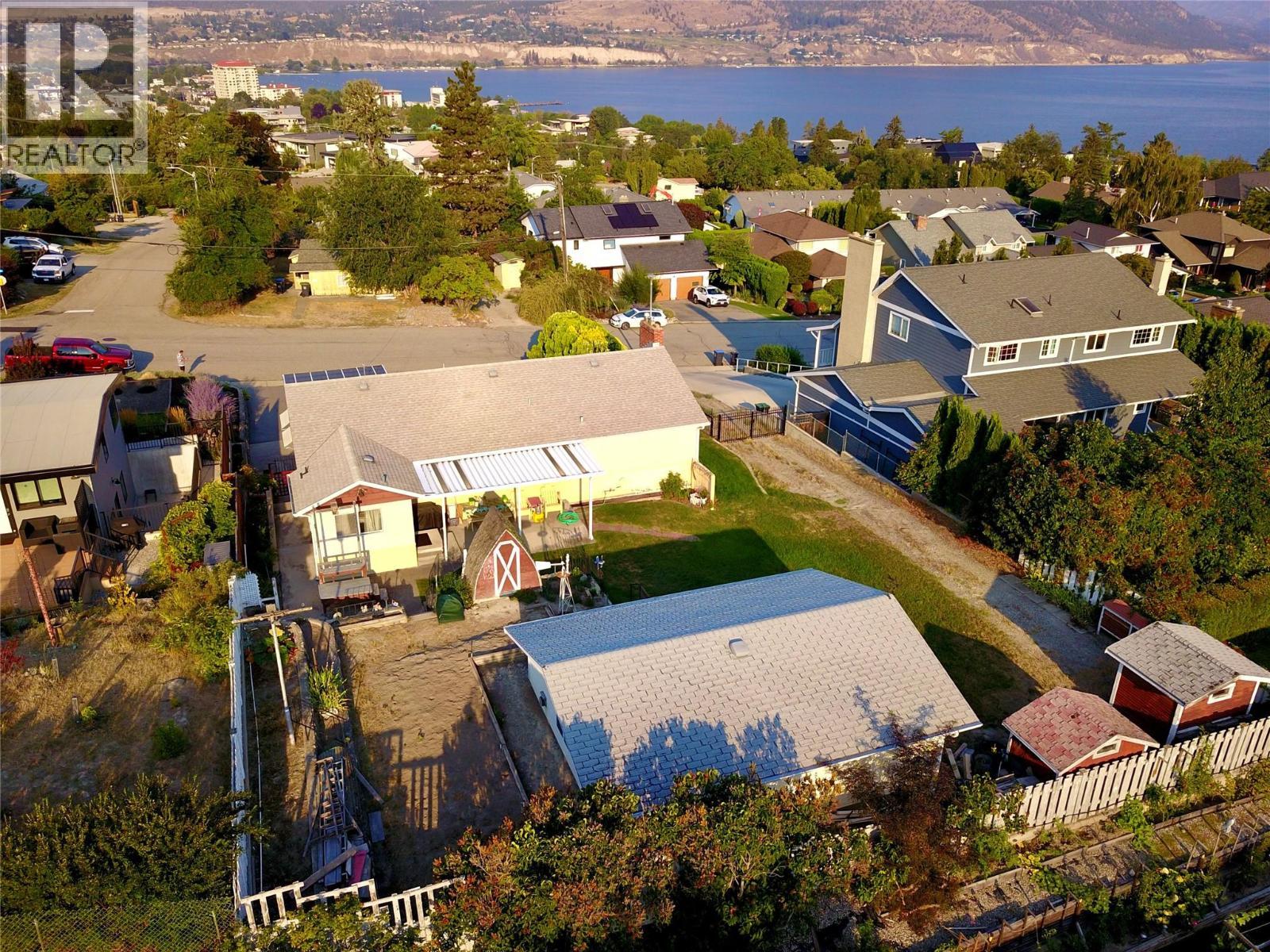 126 Grandview Street, Penticton, BC - Outdoor With Body Of Water With View