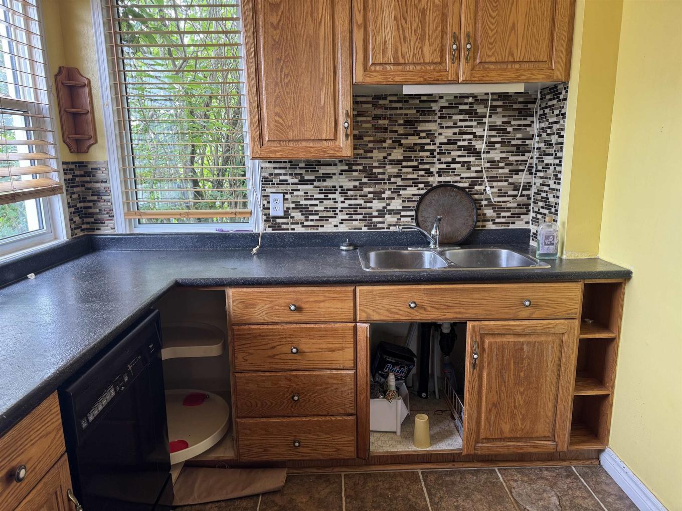 3 Ross Ave, Marathon, ON - Indoor Photo Showing Kitchen With Double Sink