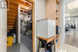 Kitchenette Unit 2 with entrance to storage -