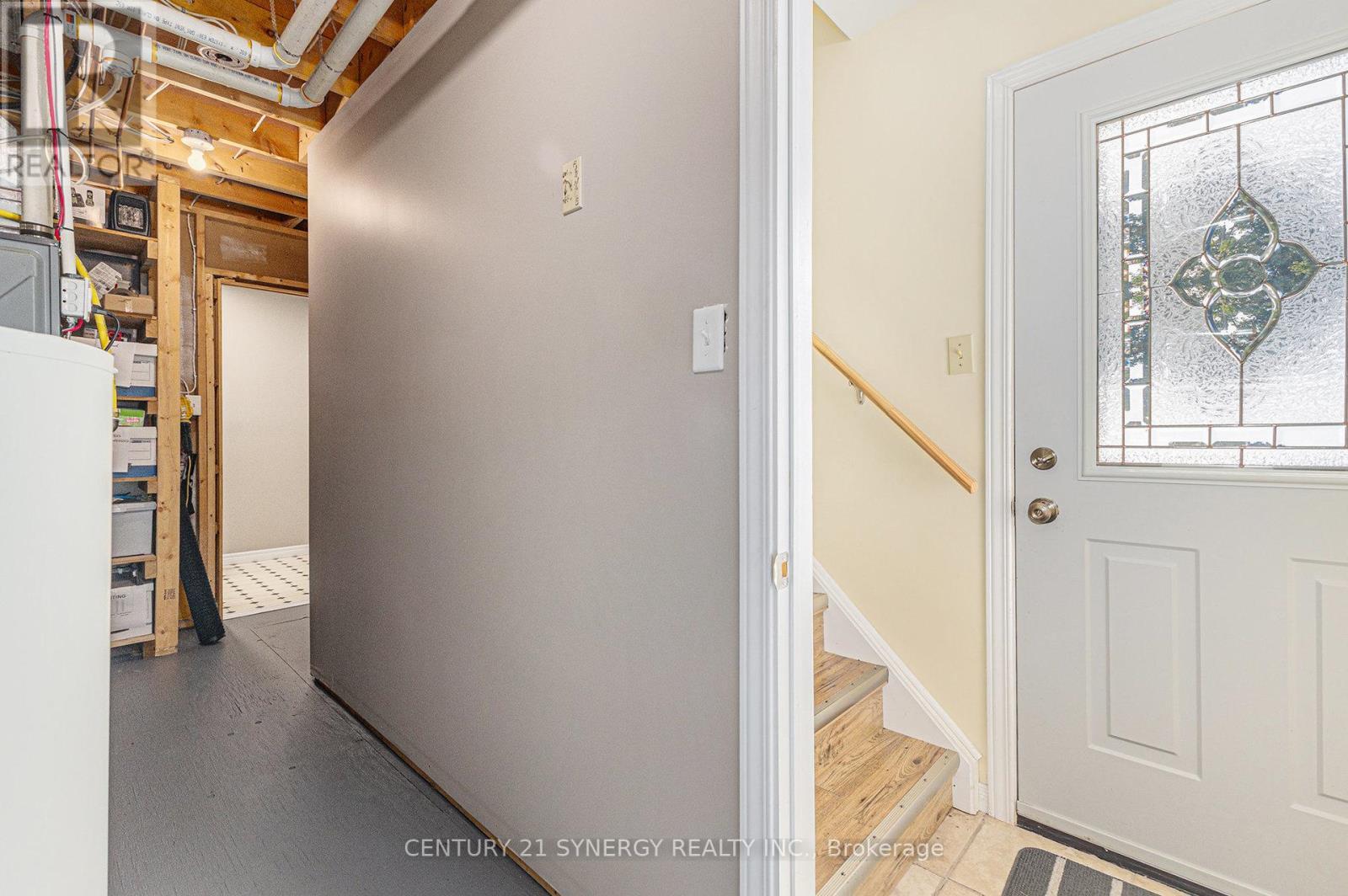 Back door entrance to apt. and storage - 49 Main Street E, Smiths Falls, ON