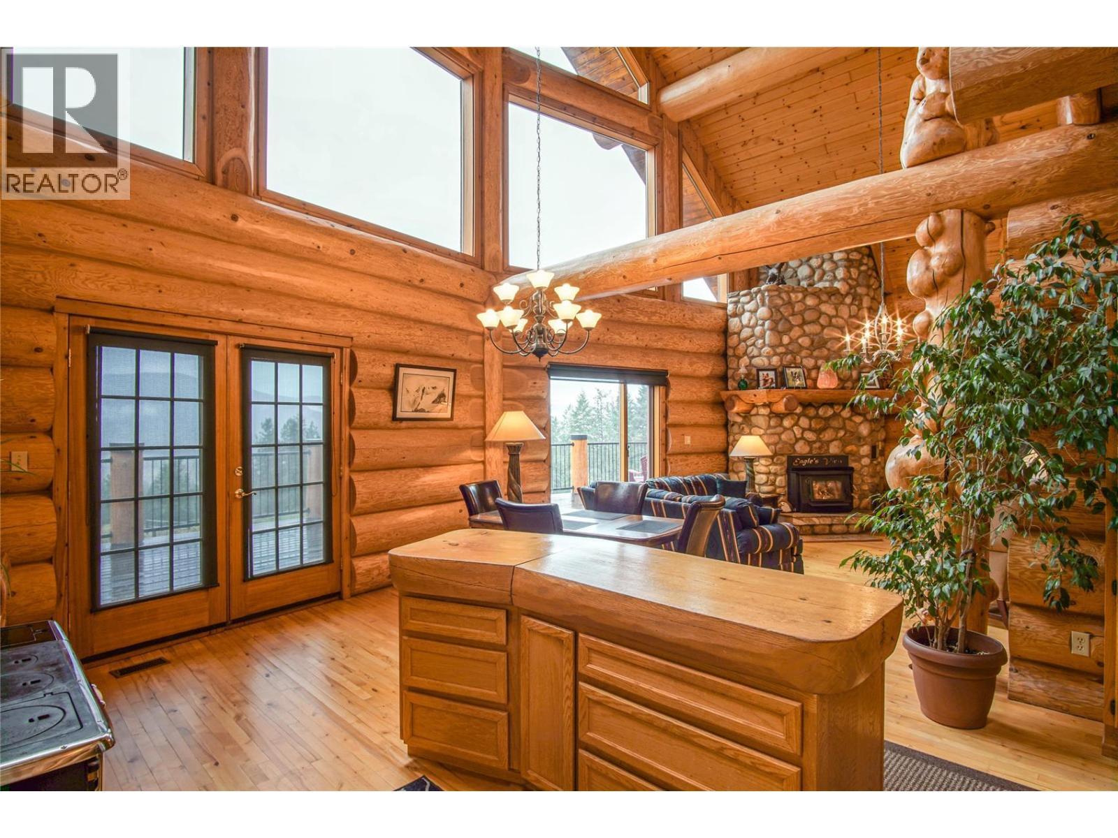 20 Valeview Road, Lumby, BC - Indoor With Fireplace