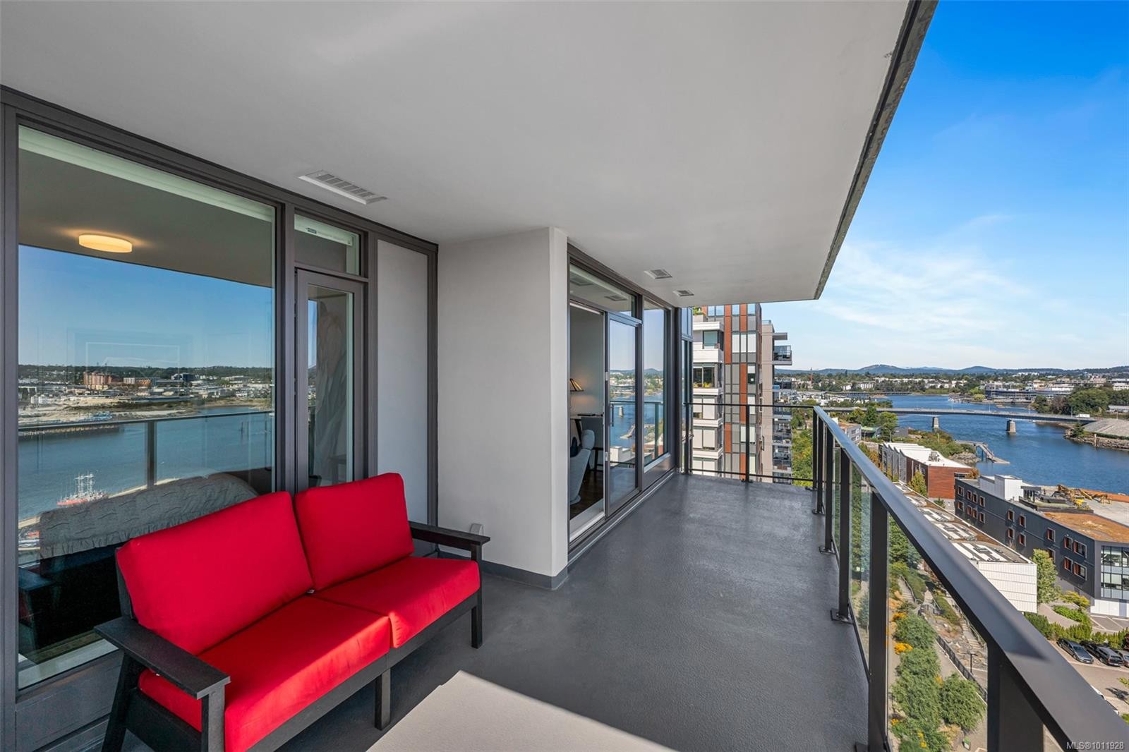 1108-363 Tyee Rd, Victoria, BC - Outdoor With Body Of Water With Balcony With View With Exterior