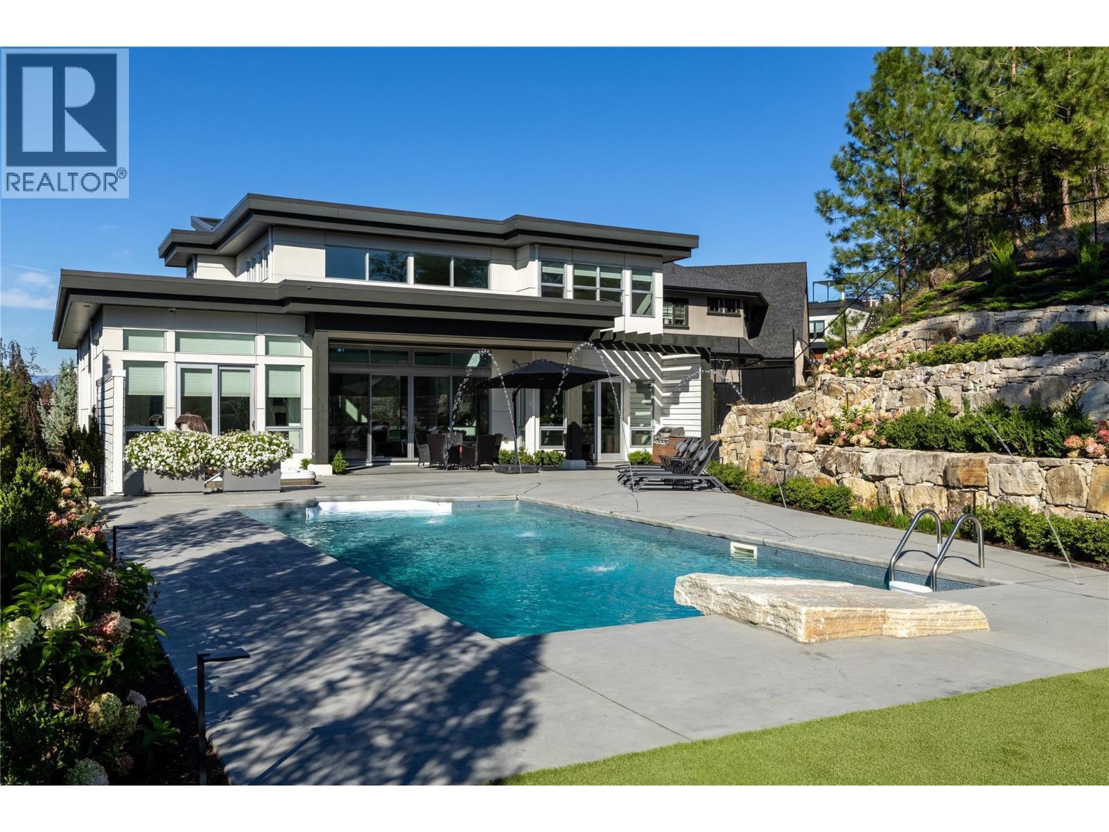 1049 Westpoint Drive, Kelowna, BC - Outdoor With In Ground Pool
