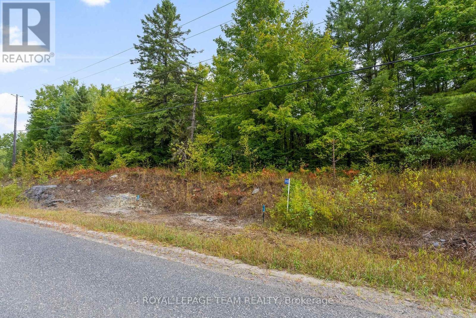 Civic Number and Approximate Driveway Location - 1418 French Line Road, Lanark Highlands, ON