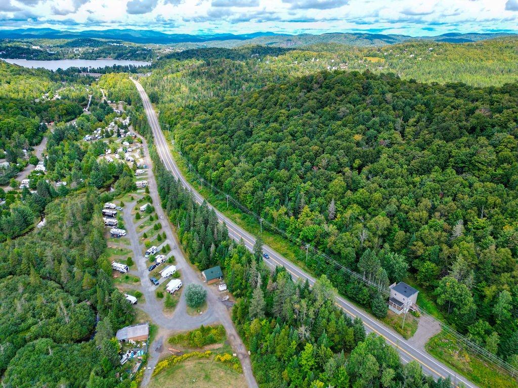 Aerial photo - 885 Route 329 S., Sainte-Agathe-Des-Monts, QC - Outdoor With View