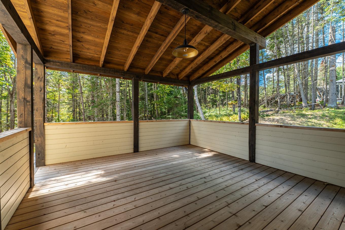 Veranda - 1200 Ch. Du Lac-Rougeaud, Mont-Blanc, QC - Outdoor With Deck Patio Veranda With Exterior