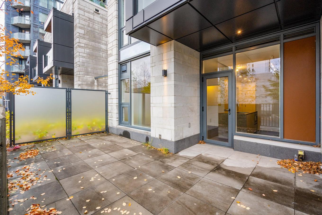 Backyard - Th6-1188 Rue St-Antoine O., Montréal (Ville-Marie), QC - Outdoor With Balcony