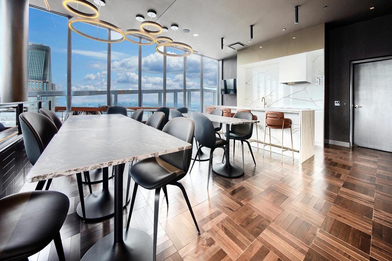 Common room - Th6-1188 Rue St-Antoine O., Montréal (Ville-Marie), QC - Indoor Photo Showing Dining Room