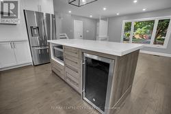 Bar fridge included -