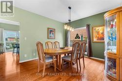 spacious dining room -