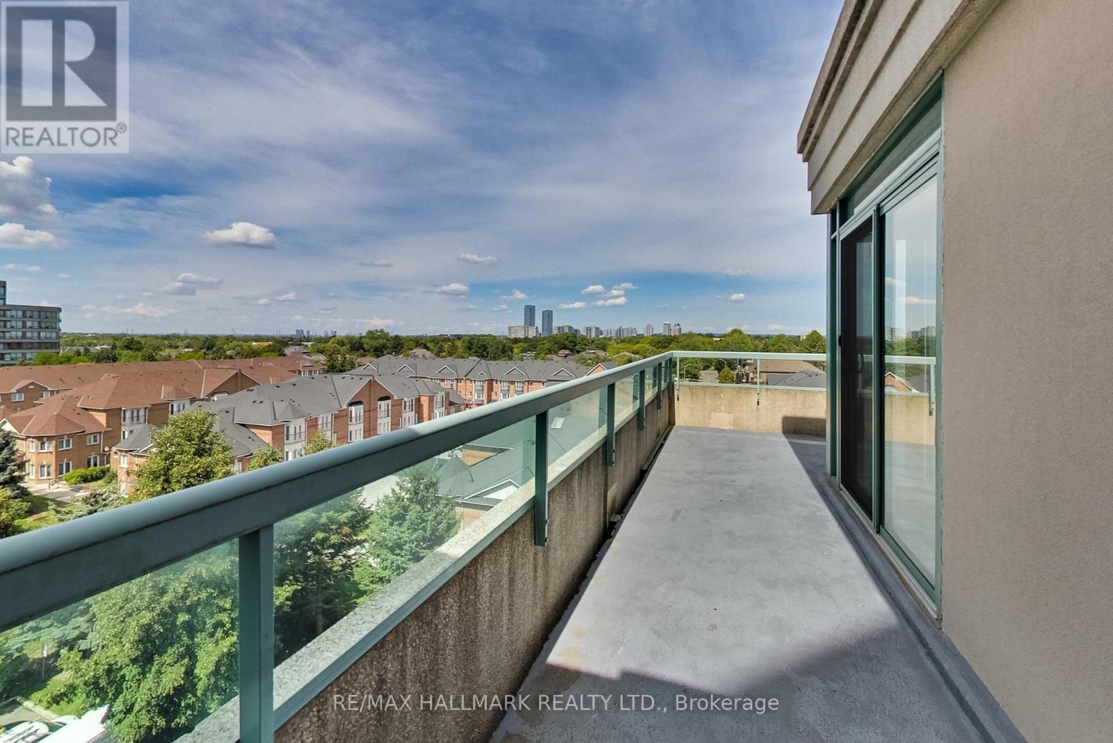 702 - 5 Emerald Lane, Vaughan, ON - Outdoor With Balcony With View