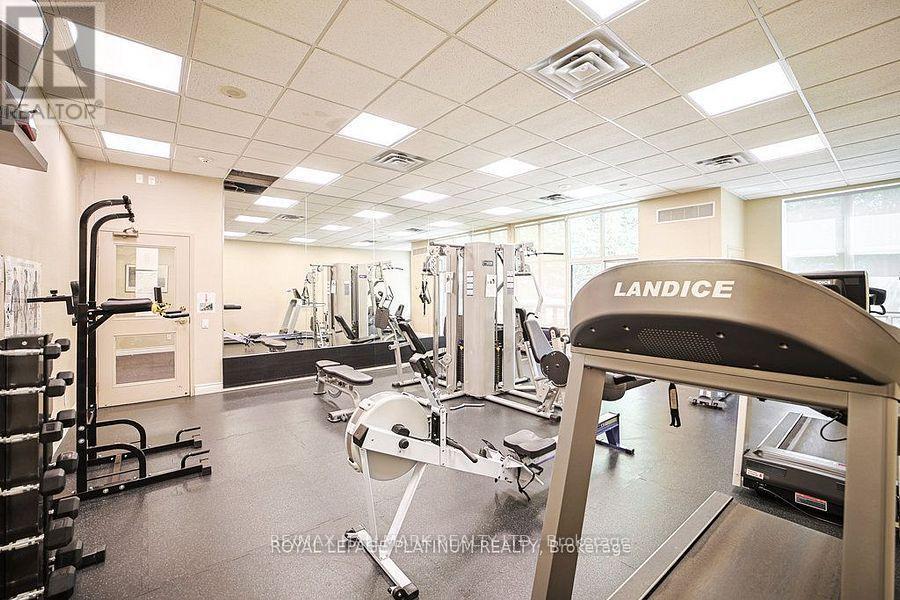 Party Room - 702 - 5 Emerald Lane, Vaughan, ON - Indoor Photo Showing Gym Room