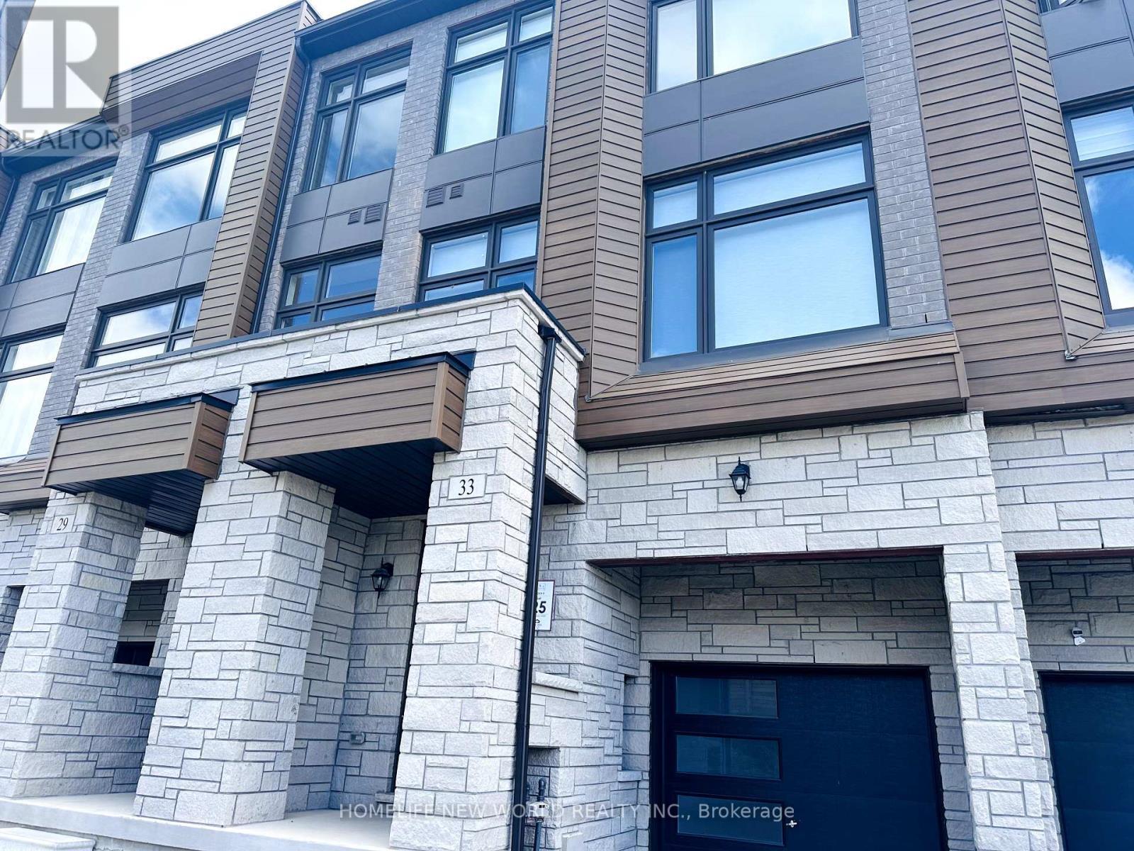 33 Drainie Street, Vaughan, ON - Outdoor With Fireplace