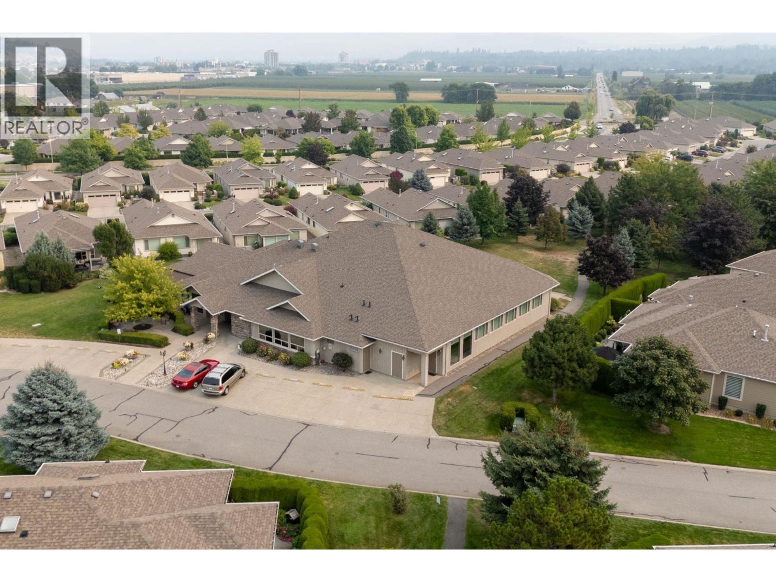 aerial of clubhouse - 2365 Stillingfleet Road Unit# 39, Kelowna, BC - Outdoor With View