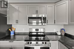 Stainless steel appliances included -