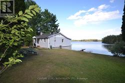 Sideview of Cottage and Waterfront -