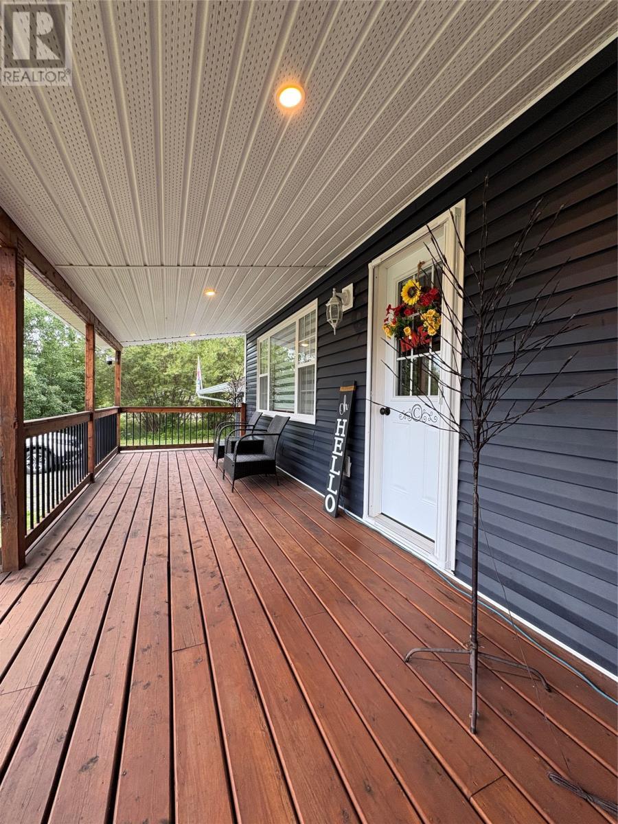 46 Main Street, Brown'S Arm, NL - Outdoor With Deck Patio Veranda With Exterior