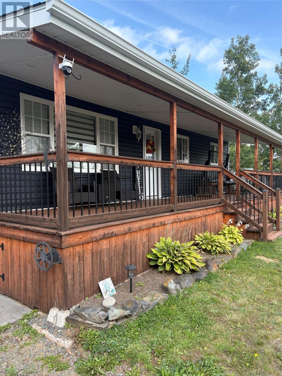 46 Main Street, Brown'S Arm, NL - Outdoor With Deck Patio Veranda