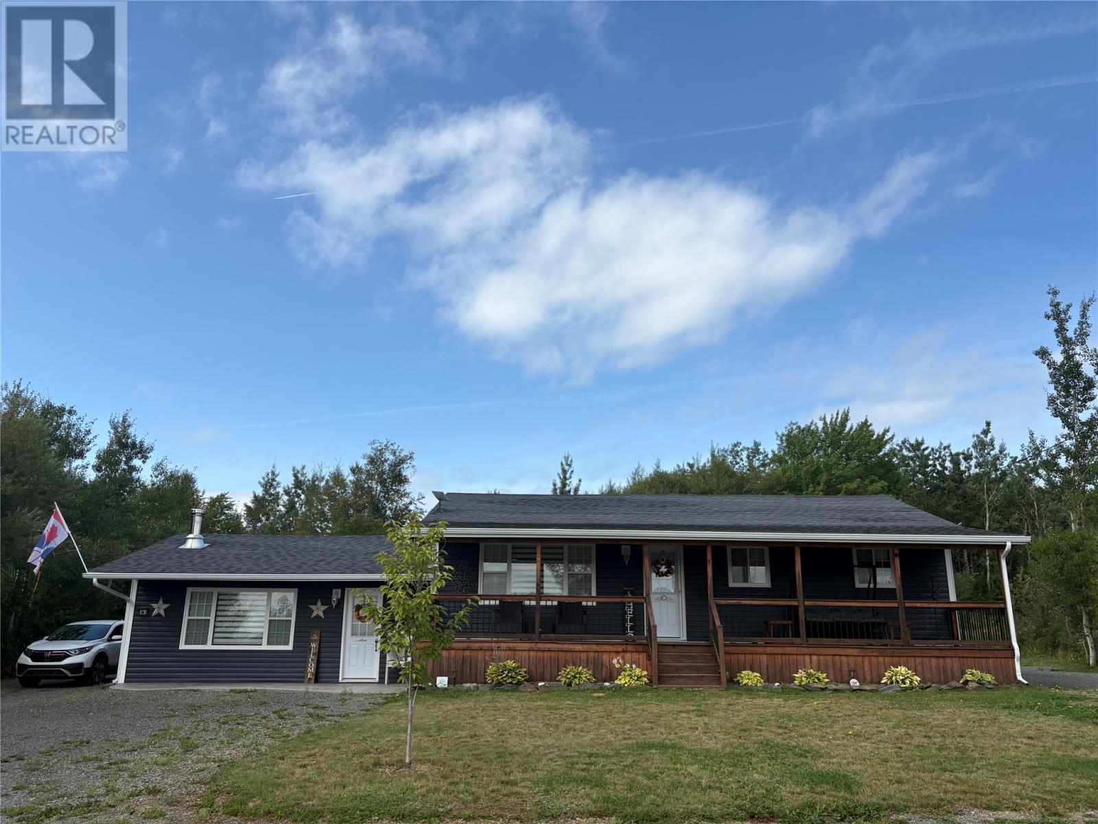 46 Main Street, Brown'S Arm, NL - Outdoor With Deck Patio Veranda With Facade