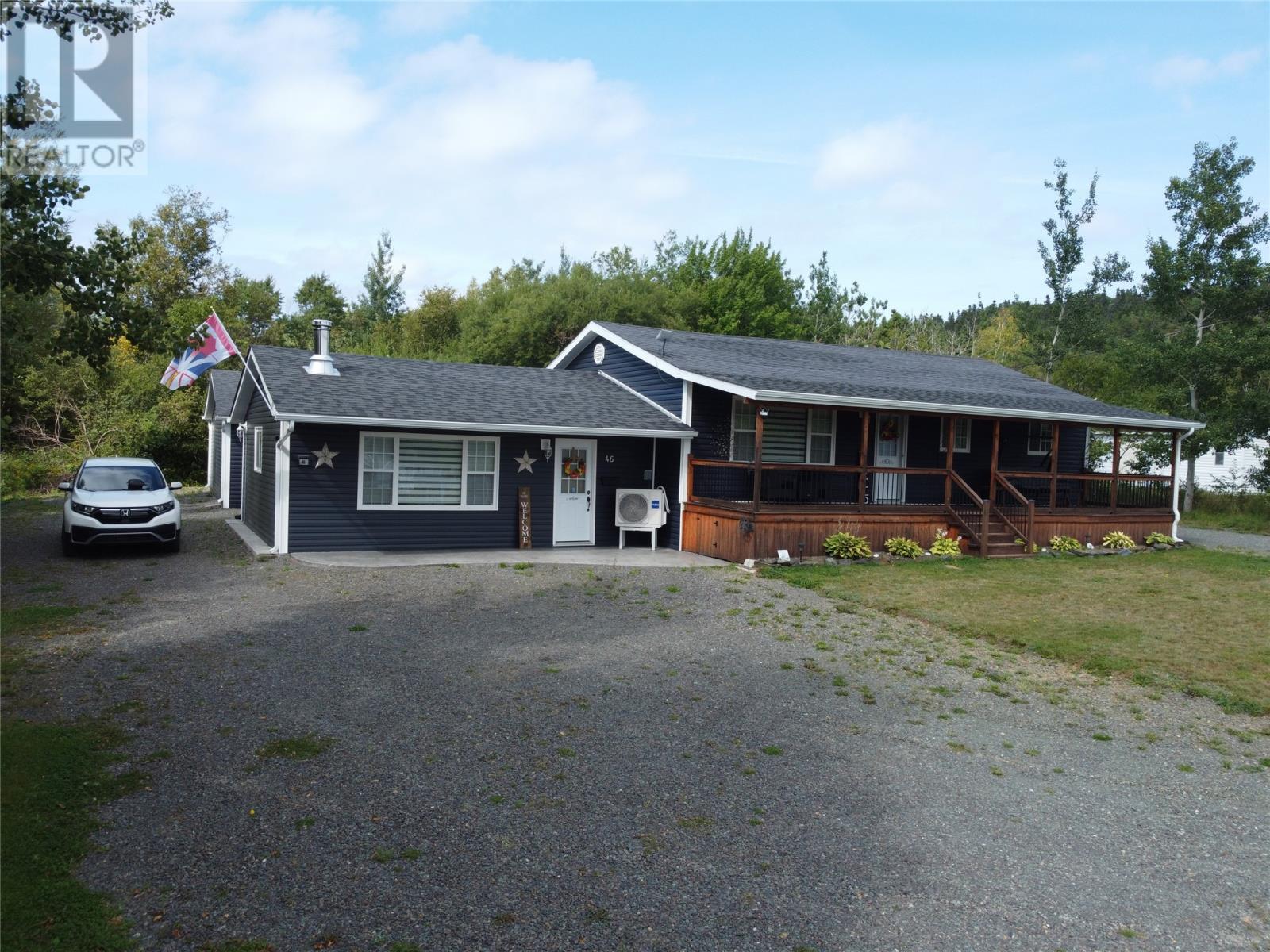 46 Main Street, Brown'S Arm, NL - Outdoor With Deck Patio Veranda