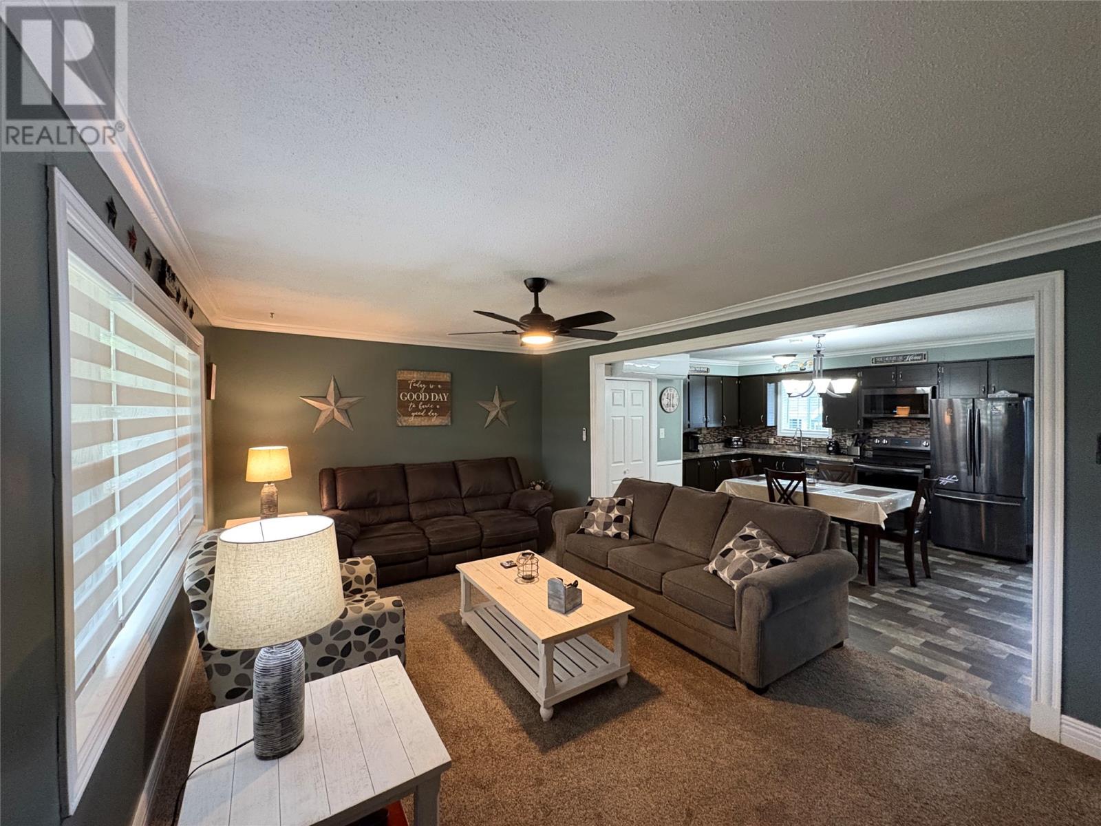 46 Main Street, Brown'S Arm, NL - Indoor Photo Showing Living Room