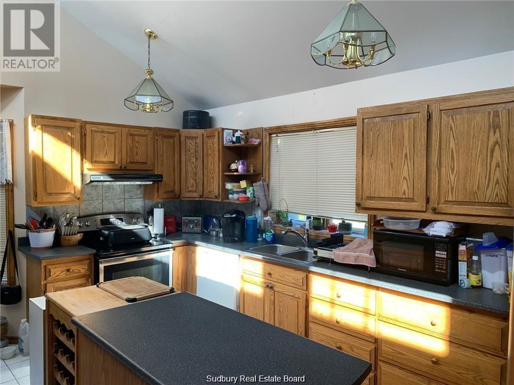 1360 Hwy 17, Algoma Mills, ON - Indoor Photo Showing Kitchen With Double Sink