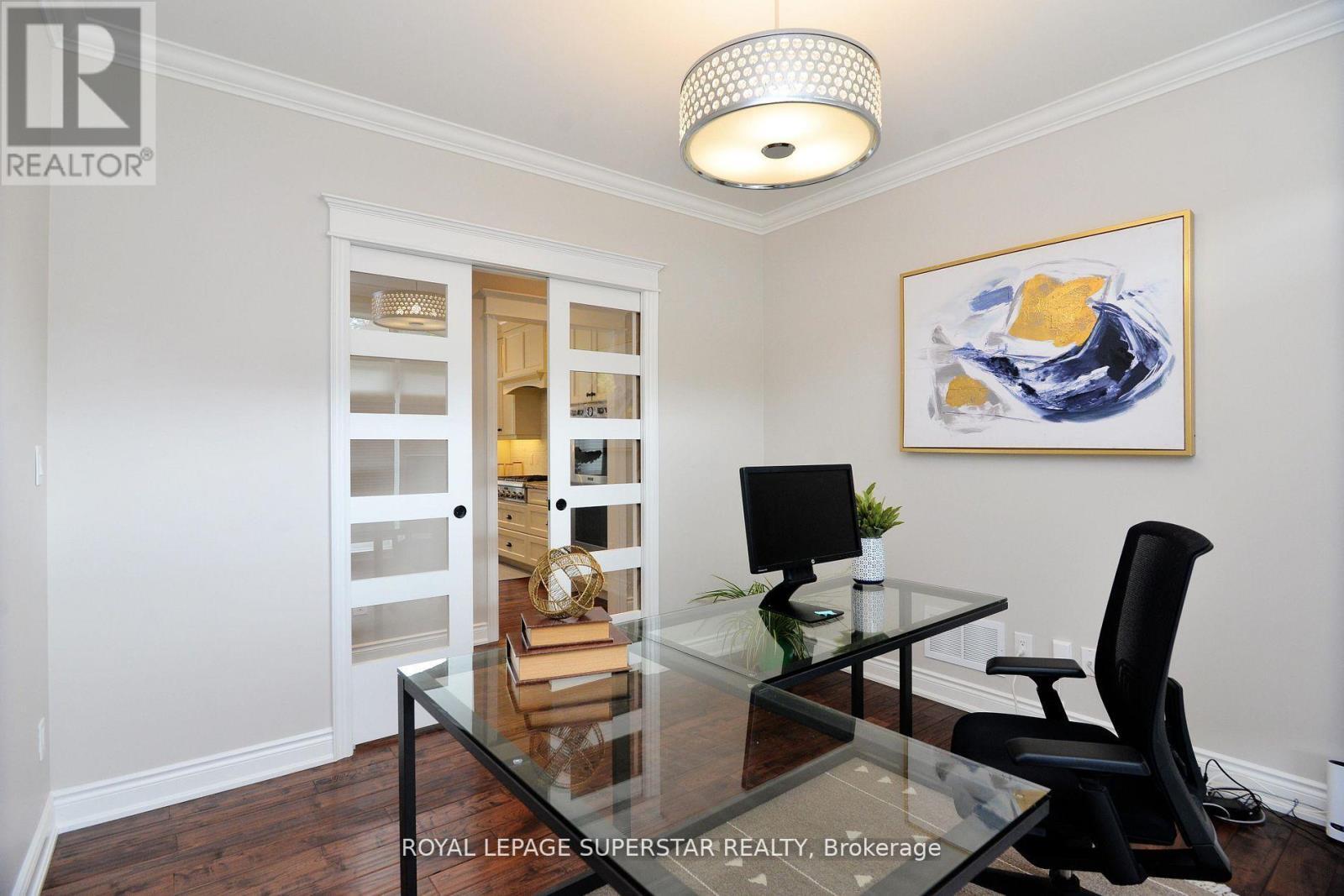 9 Black Creek Trail, Springwater, ON - Indoor Photo Showing Office