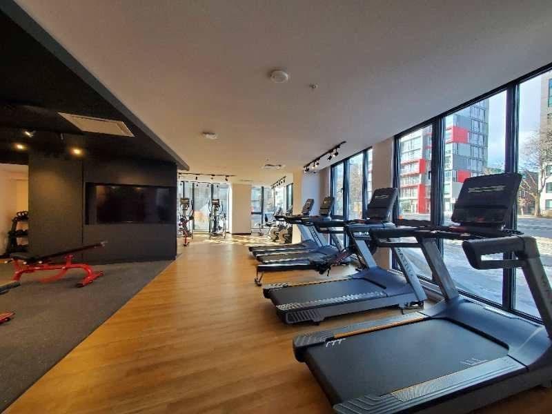 Exercise room - 523-1150 Boul. René-Lévesque E., Montréal (Ville-Marie), QC - Indoor Photo Showing Gym Room