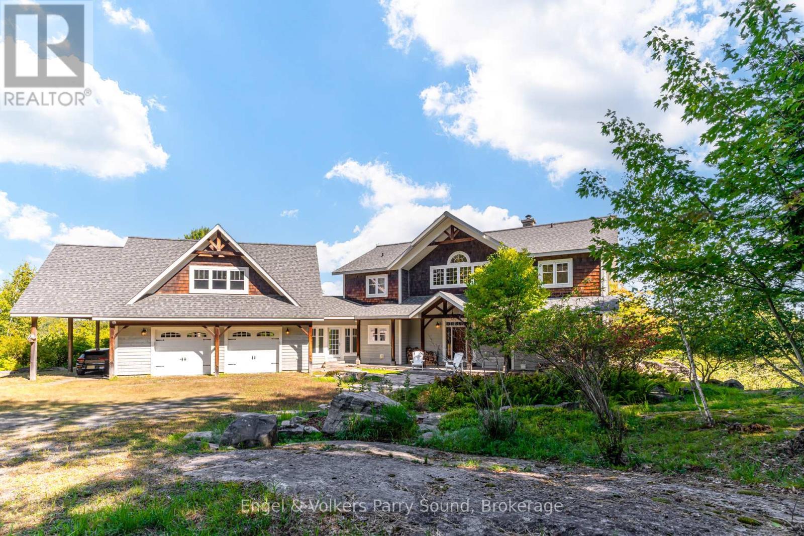 22 Beacon Point Drive, Carling, ON - Outdoor With Deck Patio Veranda With Facade