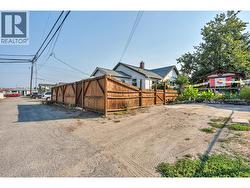 Alley access to the home -