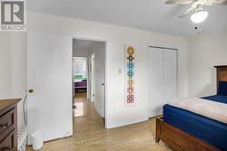 Large bedroom with spacious closets -