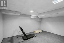 Workout area/office/den -