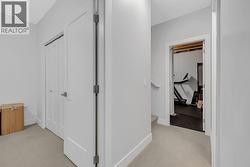 Basement hallway -