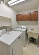 Main laundry and garage entry -